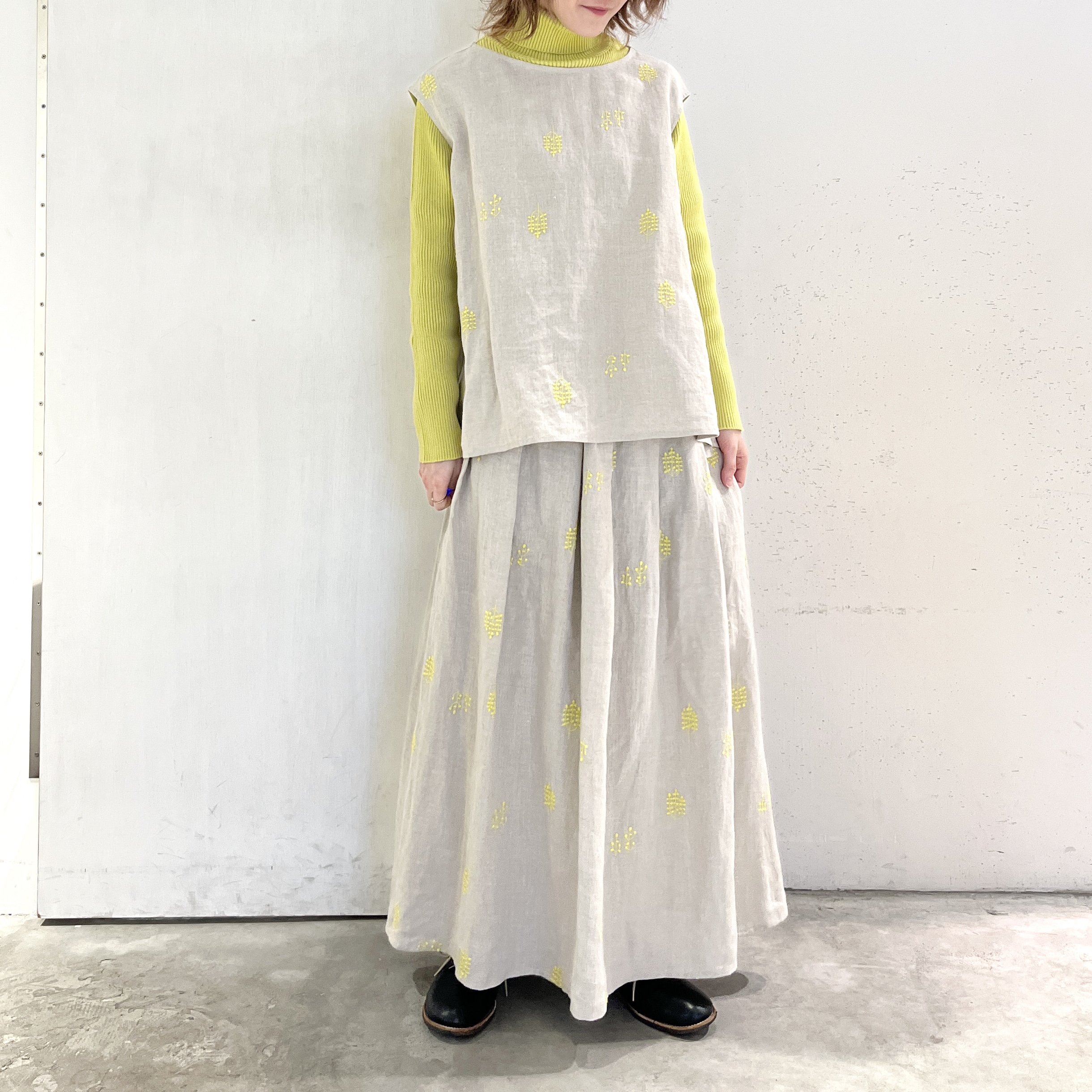 【吉祥寺パルコ店】オリジナルのユーカリ刺繍シリーズ＊