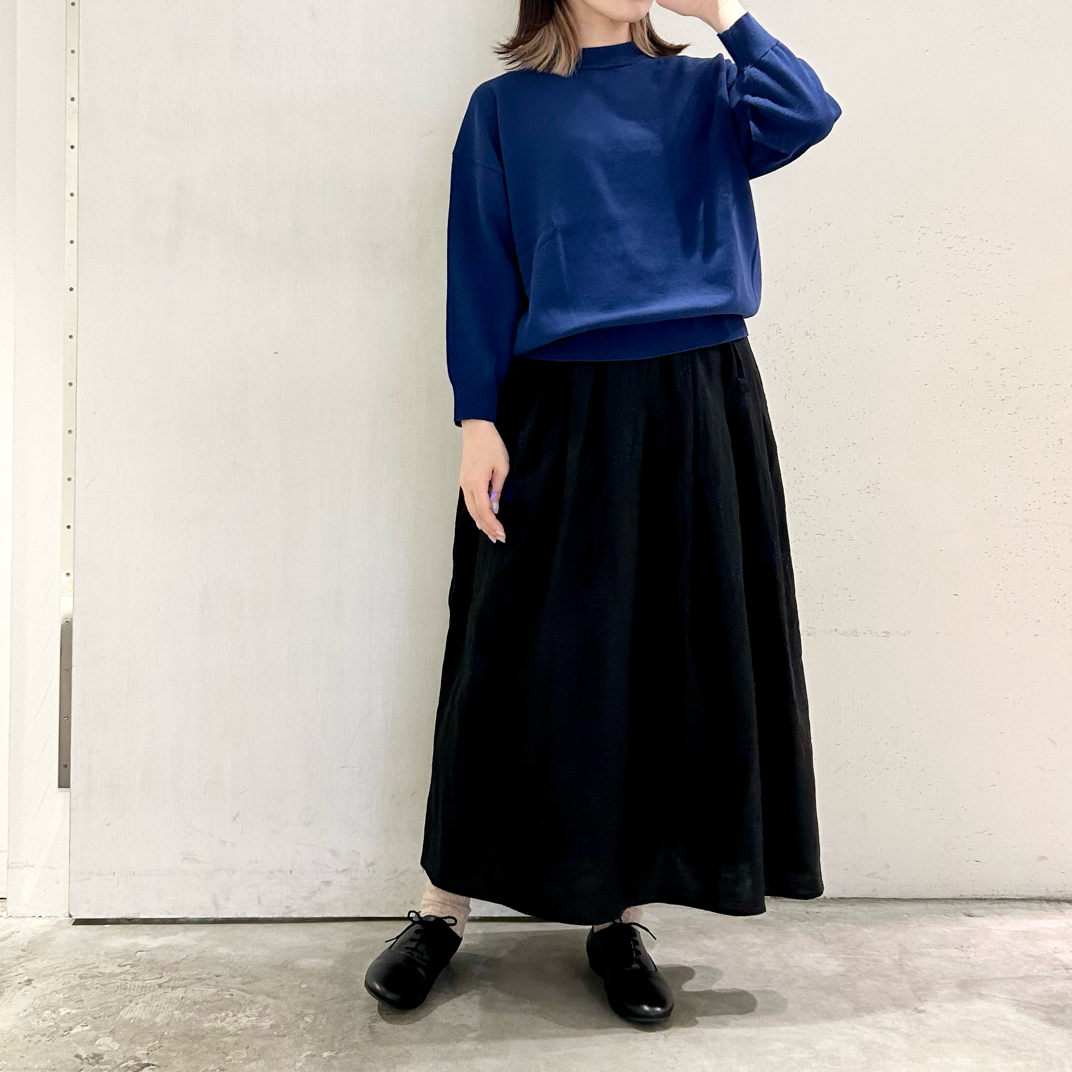 【吉祥寺パルコ店】春のオーガニックコットンニットとカーディガン