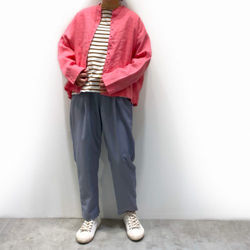 【山形屋鹿児島店】長さが選べる?!春カラーシャツ