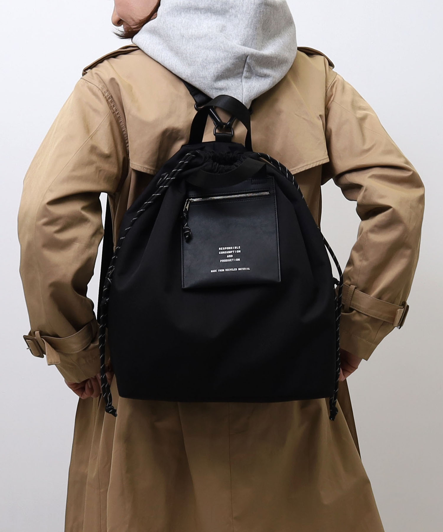 リサイクルPET3WAYトートバッグ