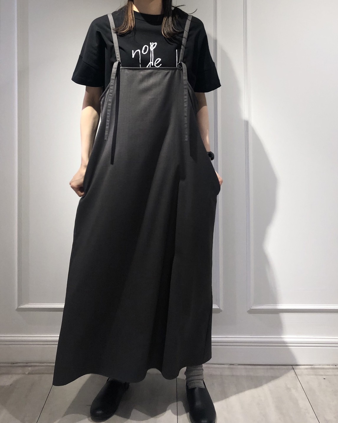 【丸井今井札幌本店】季節の変わり目にも迷わず着られるストラップジャンスカ