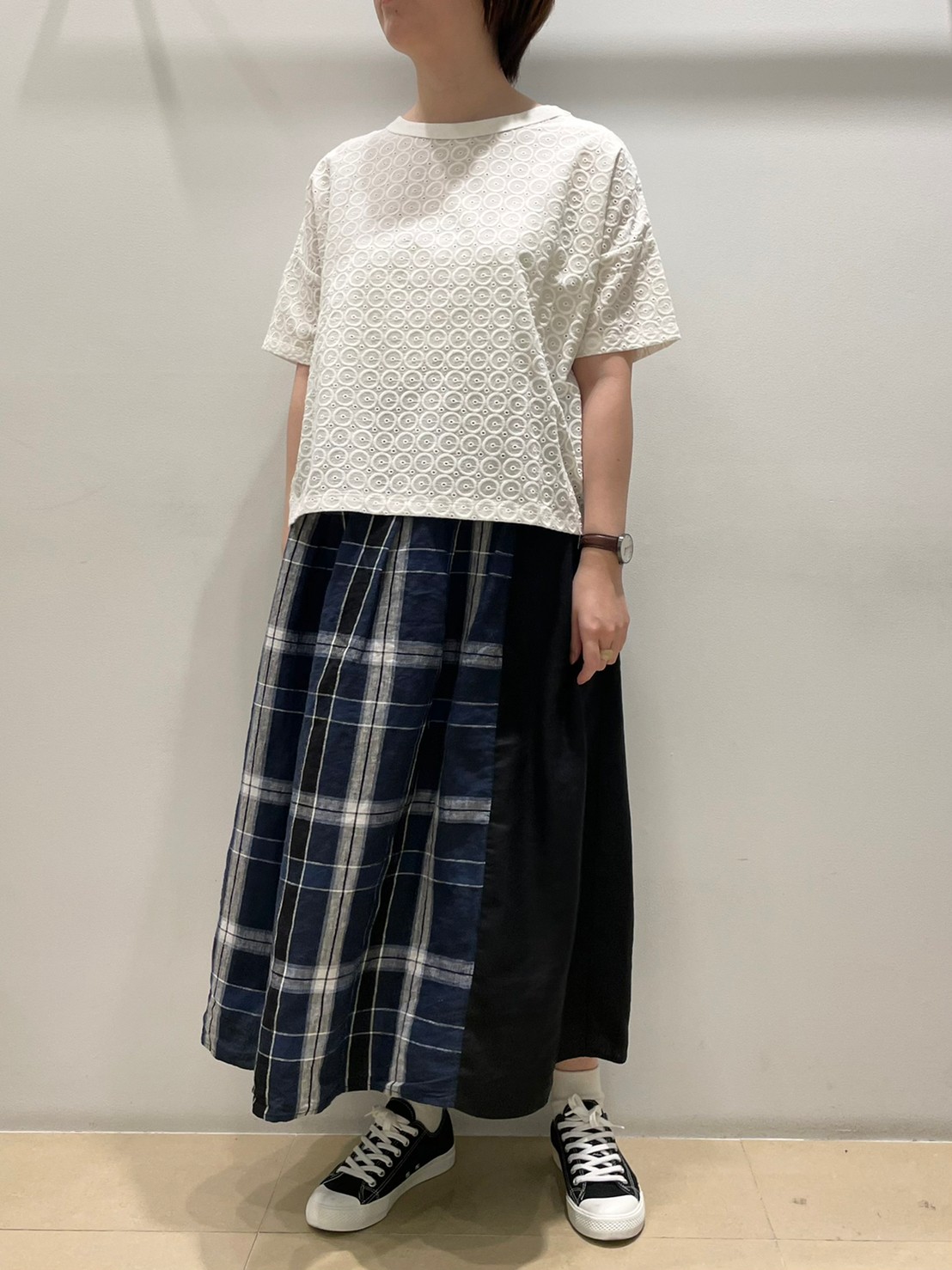 【NU茶屋町店】柄が目を引く新作スカートのご紹介