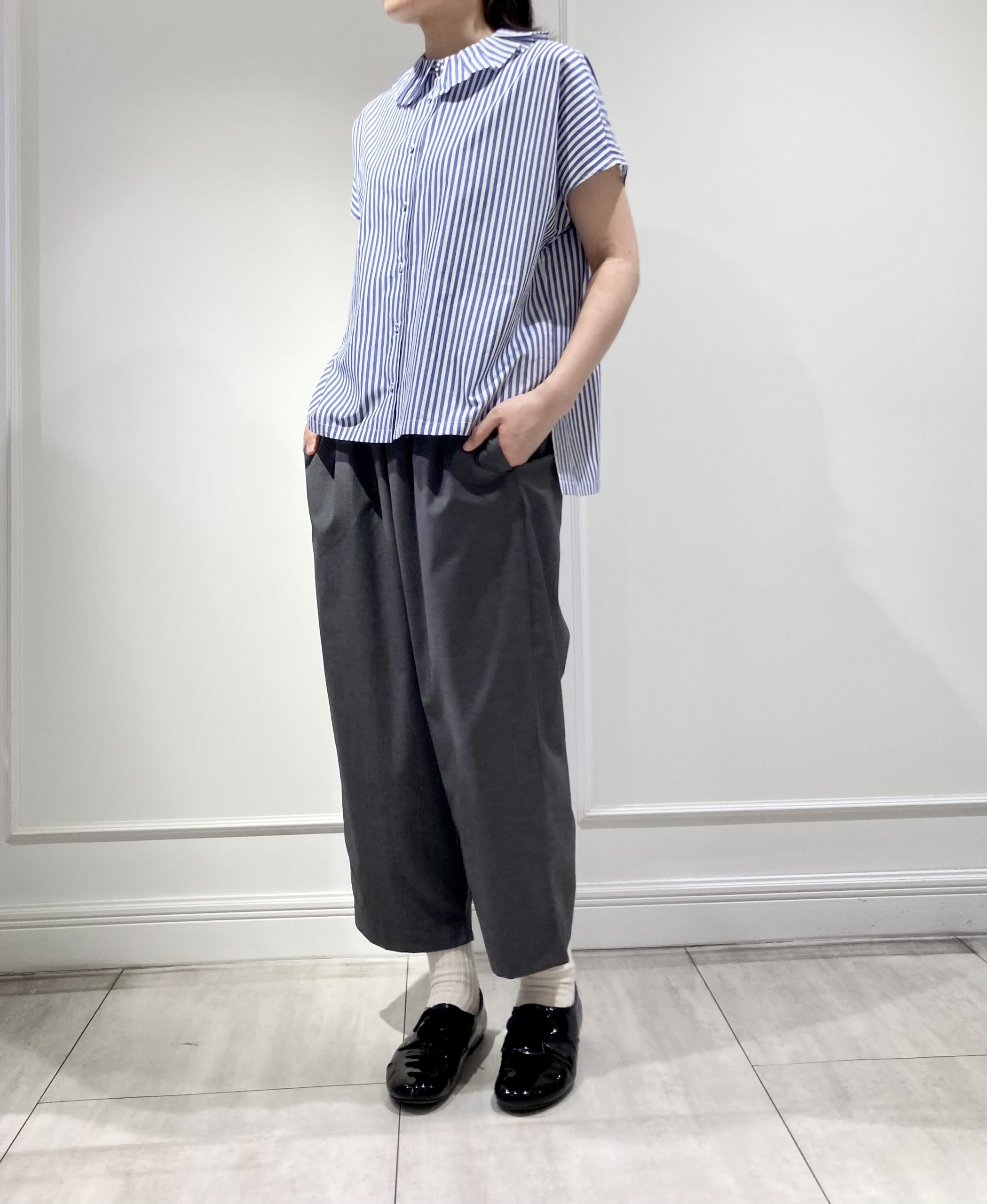 【丸井今井札幌本店】大人かわいい半袖ブラウス