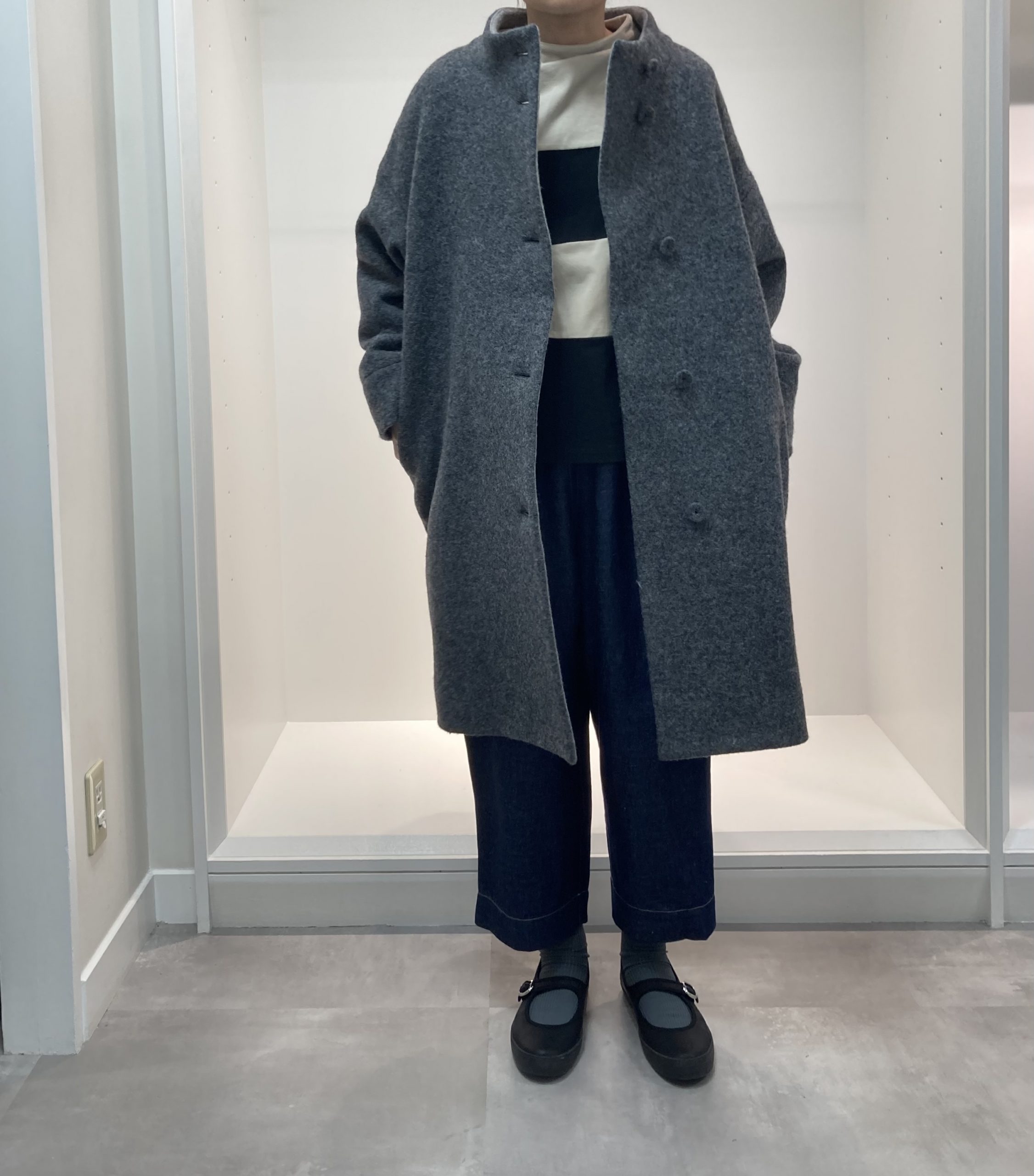 【丸井今井札幌本店】ご予約会のコートを着用してみました。