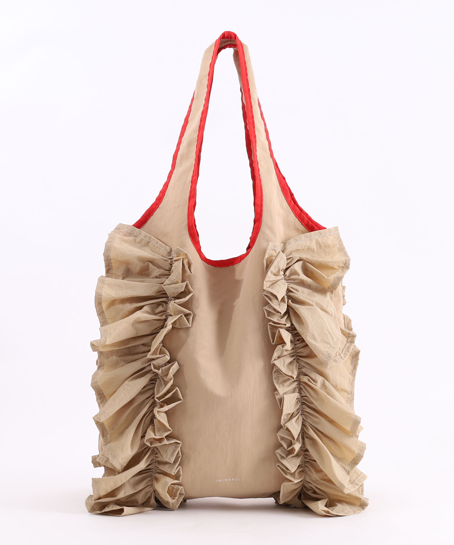 ❤新品・未使用❤【SMIRNASLI 】フリル カゴバッグ サマーバッグ SMIR NASLI - ❤新品・未使用❤【SMIRNASLI 】フリル カゴバッグ