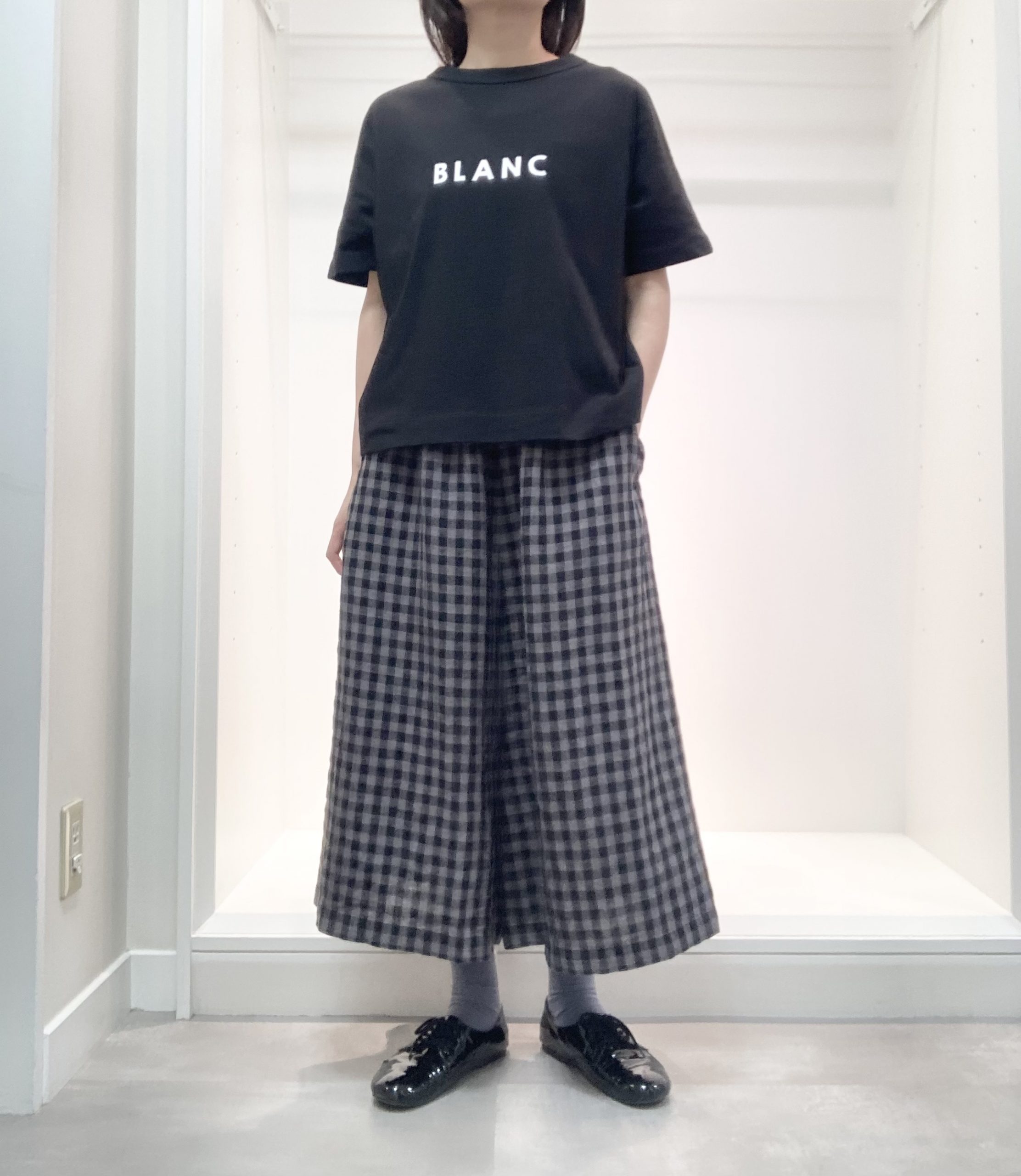 【丸井今井札幌本店】シンプルなロゴプリントTシャツ