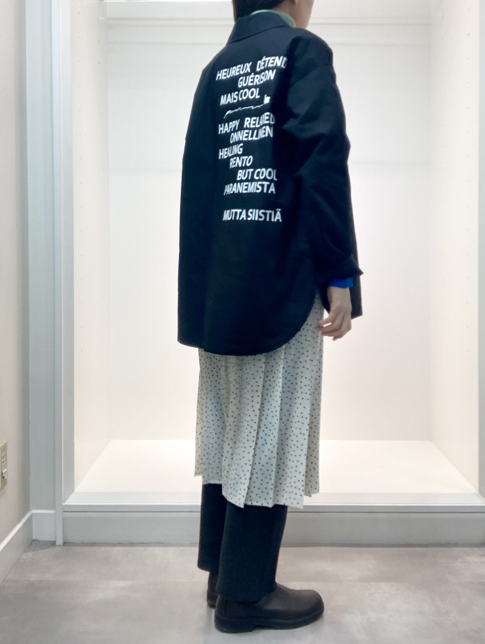 【丸井今井札幌本店】メンズライクにも、ガーリーにも。中綿入りシャツジャケット