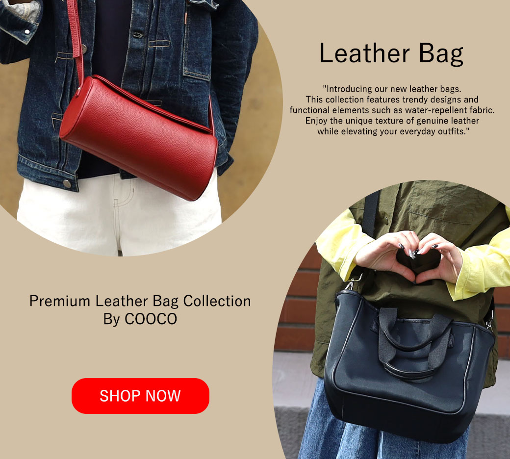 👜NEW ARRIVAL 新作入荷③👜COOCO Leather シリーズ♪COOCO