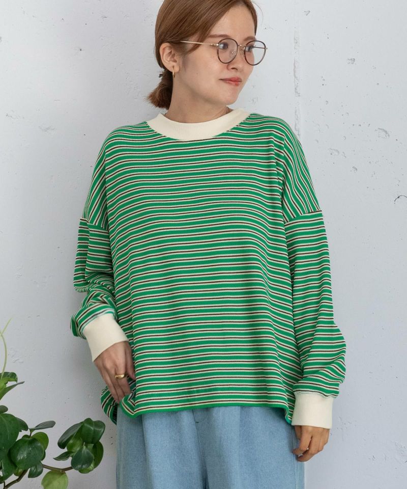 マルチカラーボーダーロンT