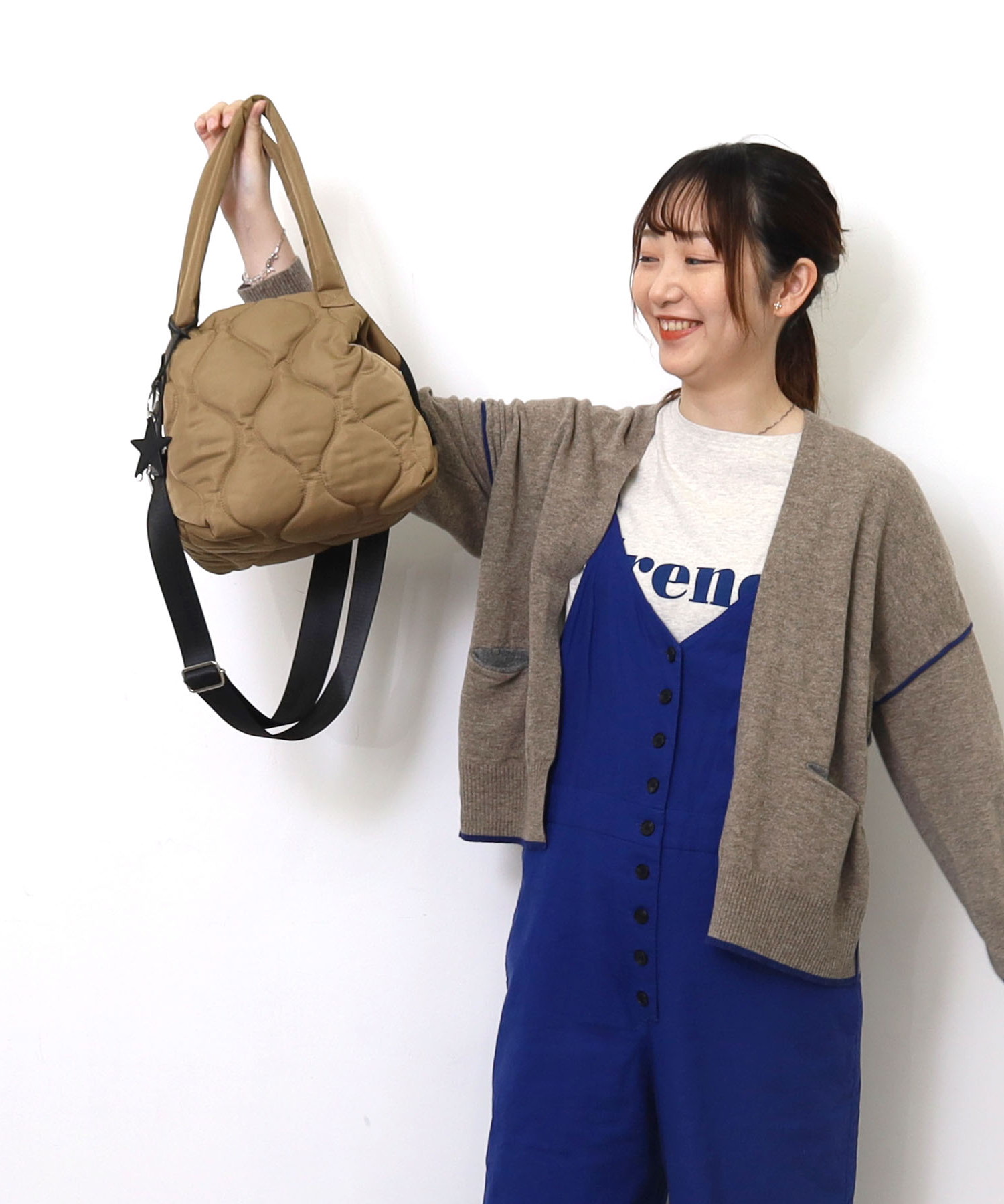 ６Ｗａｙキルティングトートバッグ／Ａ４対応