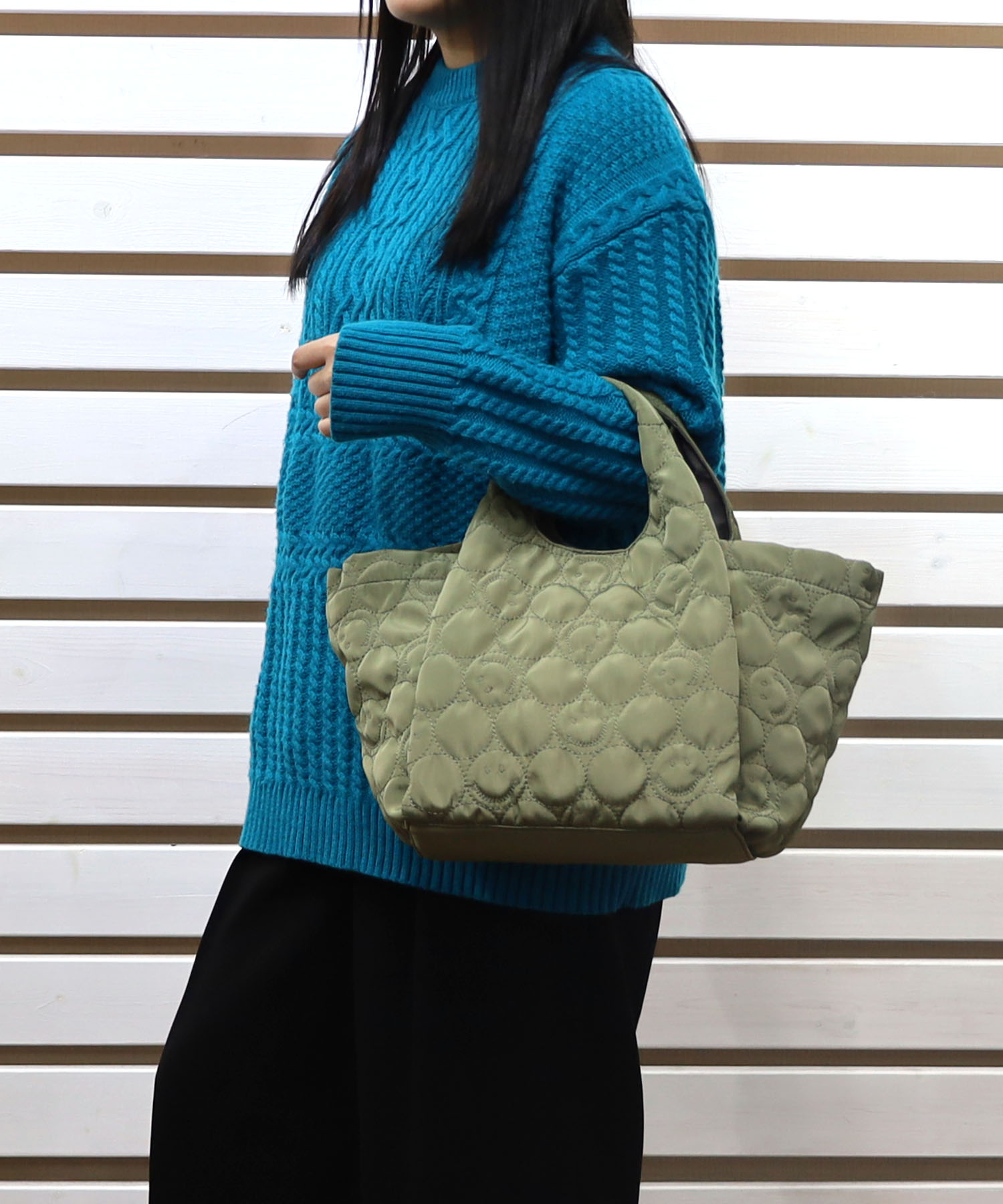 ＳＭＩＬＥＹ　１１ポケットクリテ２ＷＡＹトートバッグ