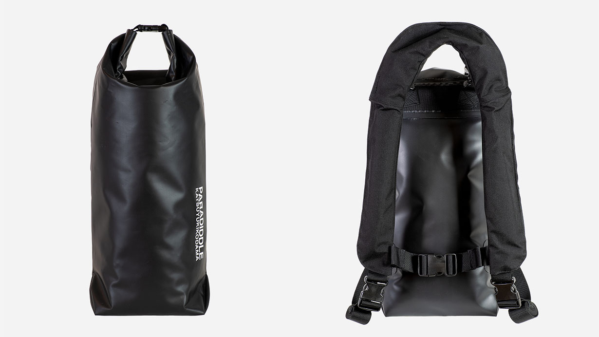 ライフジャケット付きドライバッグの特徴