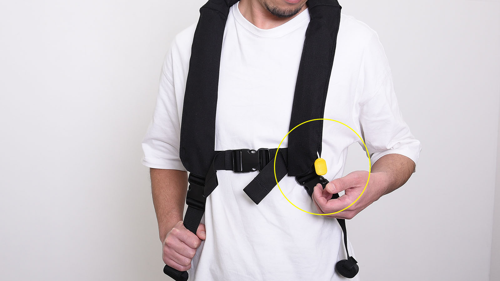 ライフジャケットの操作方法③