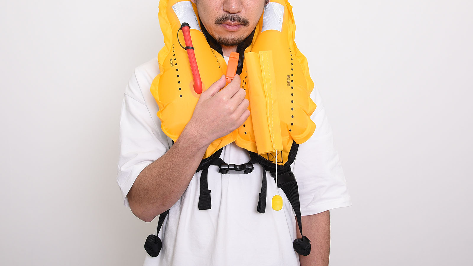 ライフジャケットの操作方法⑤