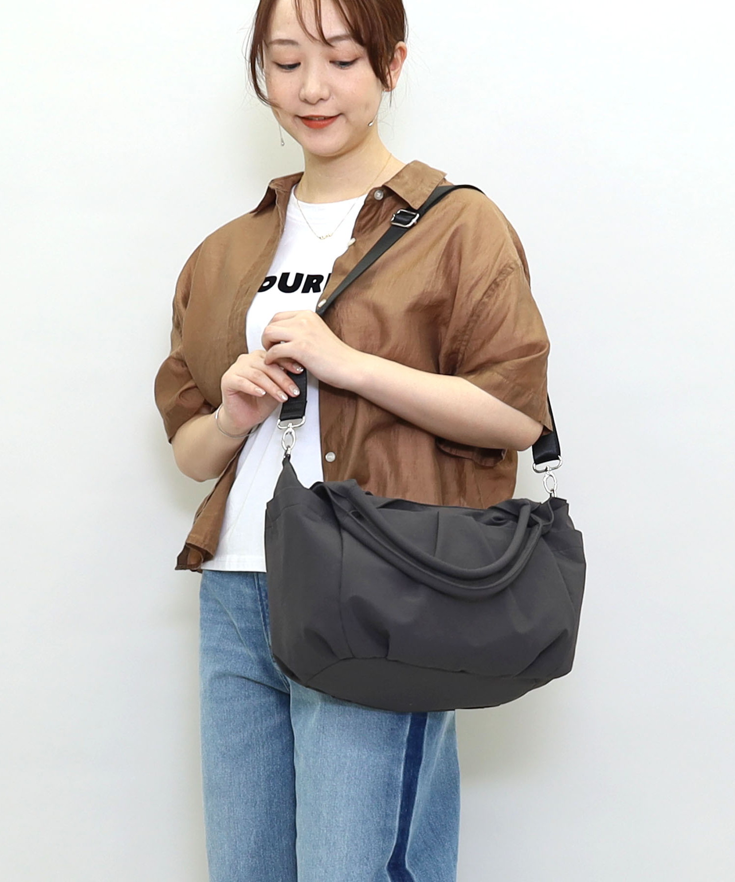 多ポケット無地トートバッグ／Ａ４対応