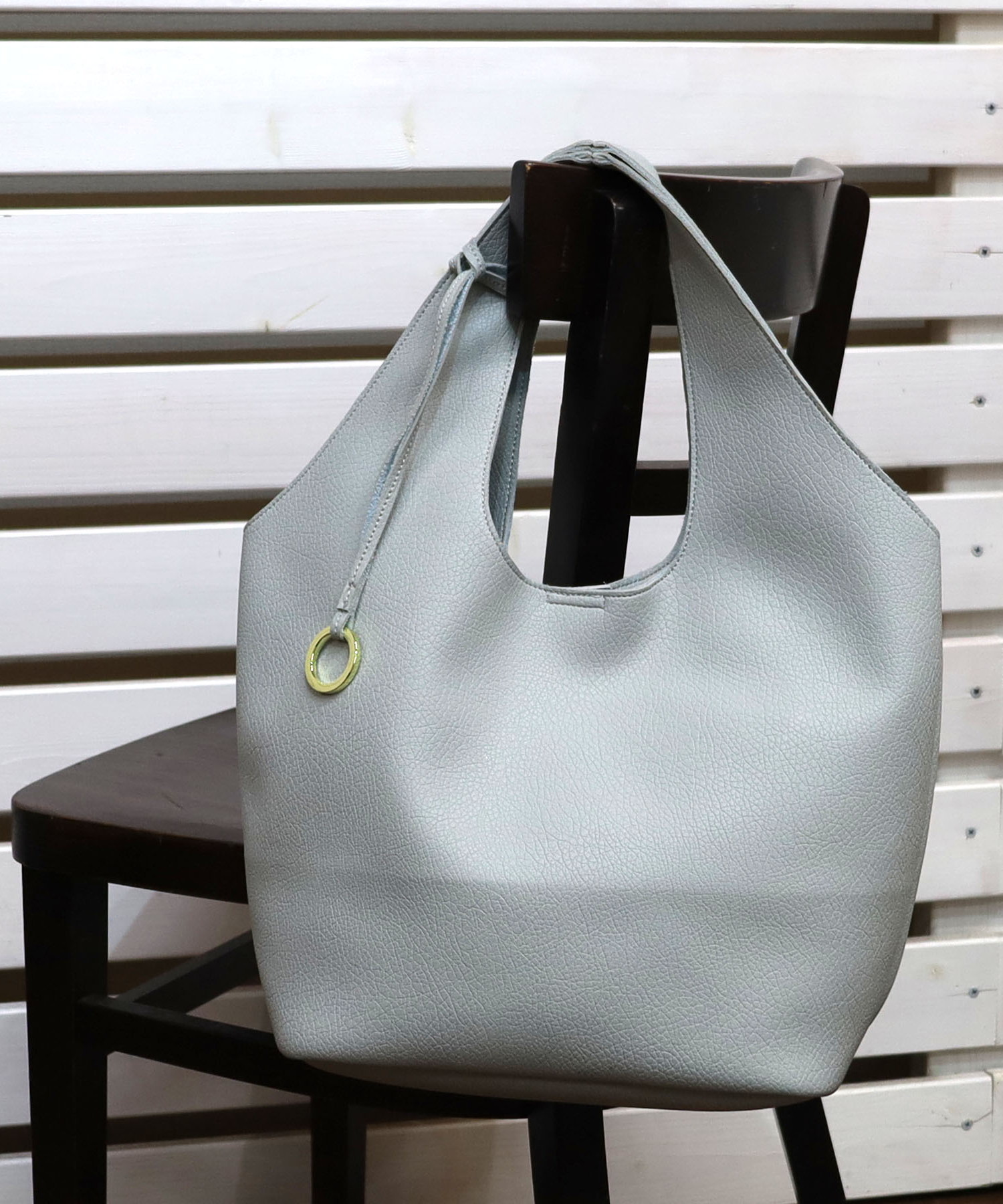 ソフトクリテシンプルトートバッグ