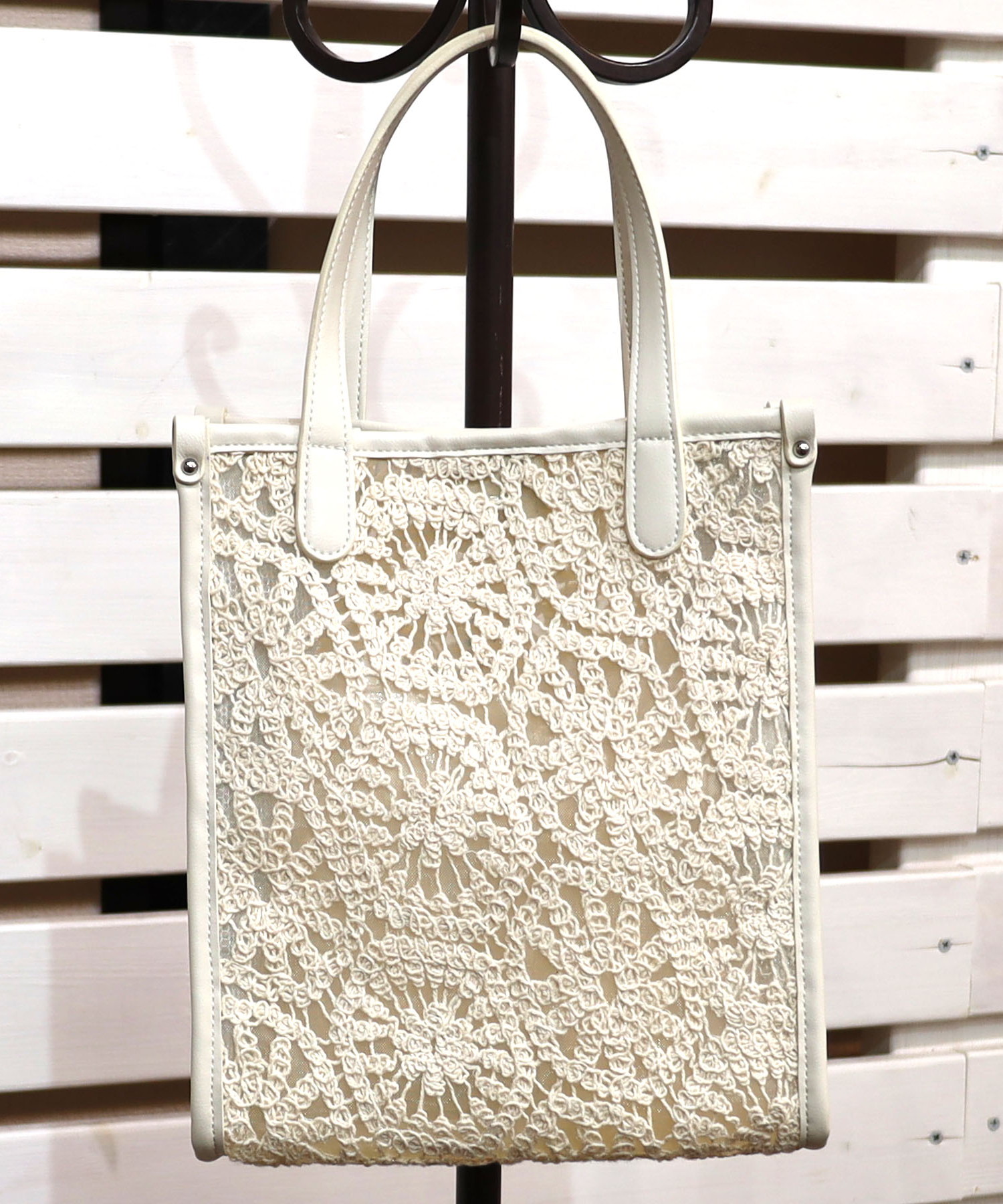 ｌｉｚｚｙ　メッシュコンビミニトートバッグ