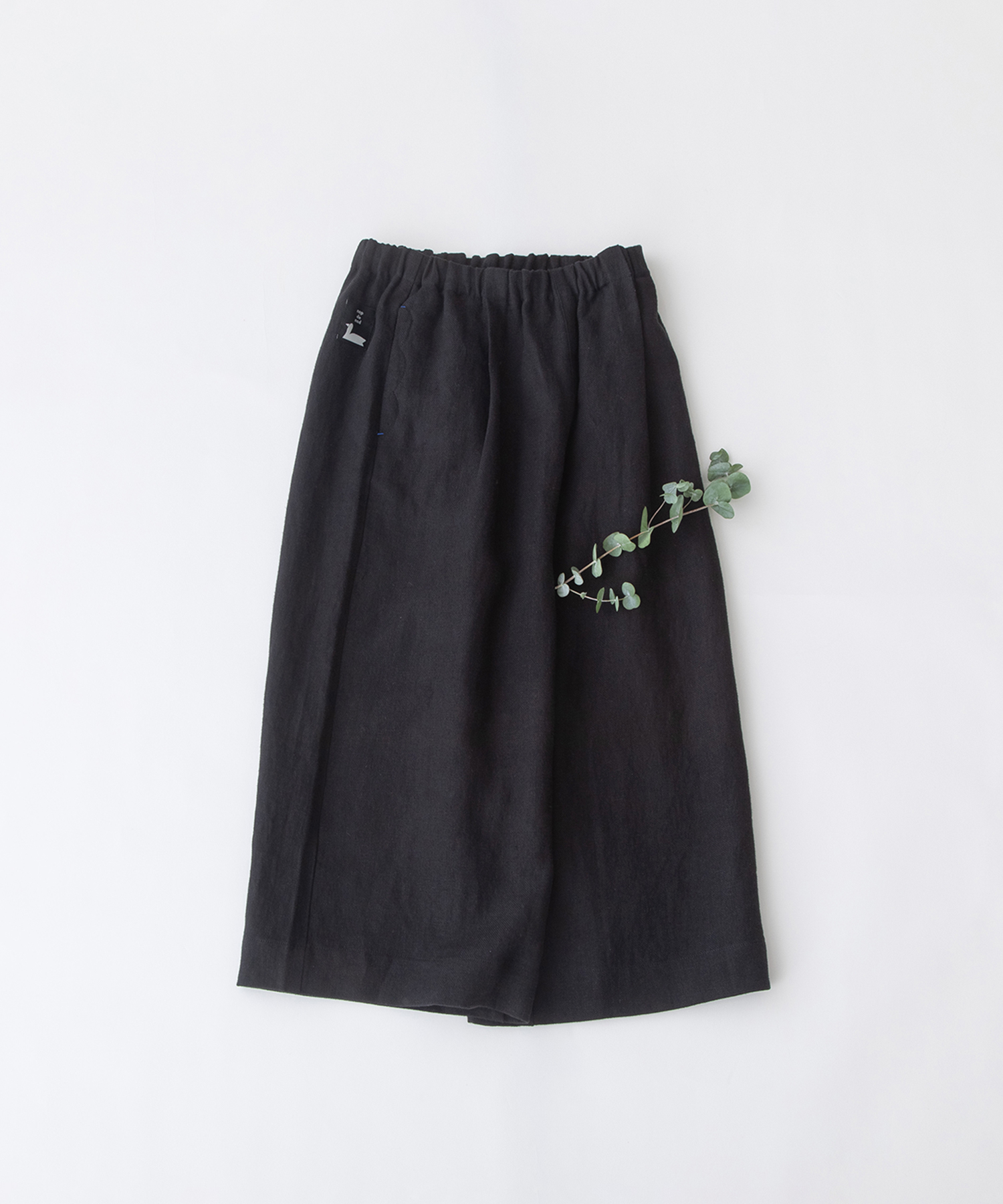 リネンサージ8分丈パンツ