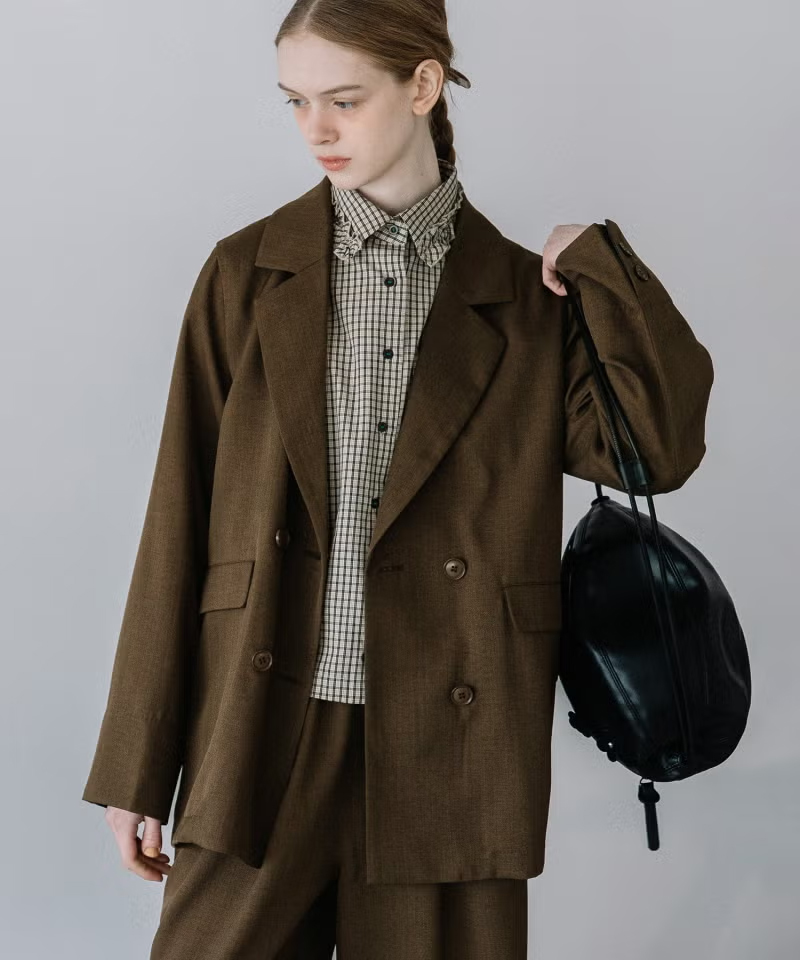 ダブルブレストテーラードジャケット