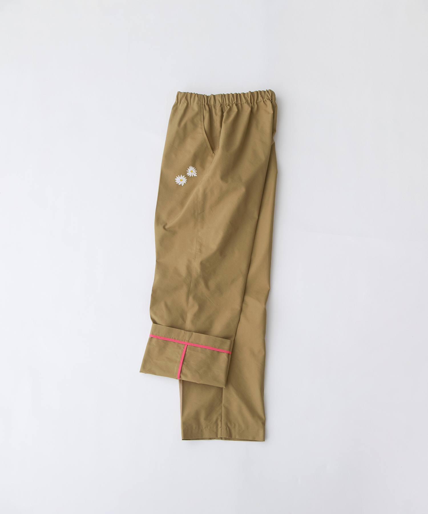 センタープレスチノパンツ