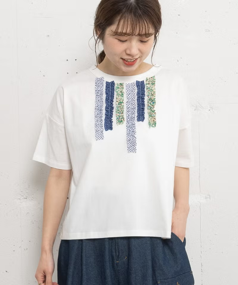 アソートランダムフリルボーダートップス