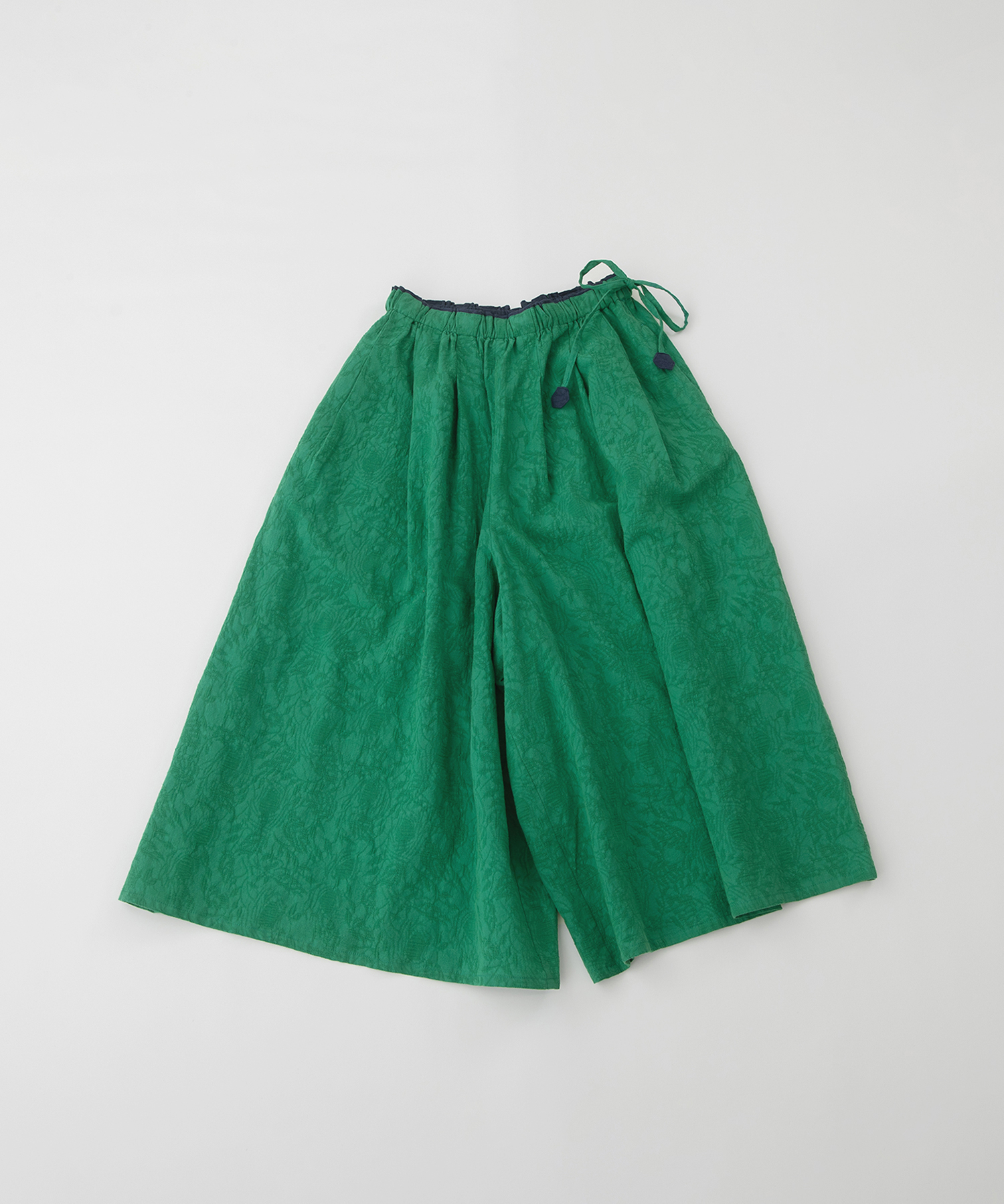 フラワージャカードキュロットスカート