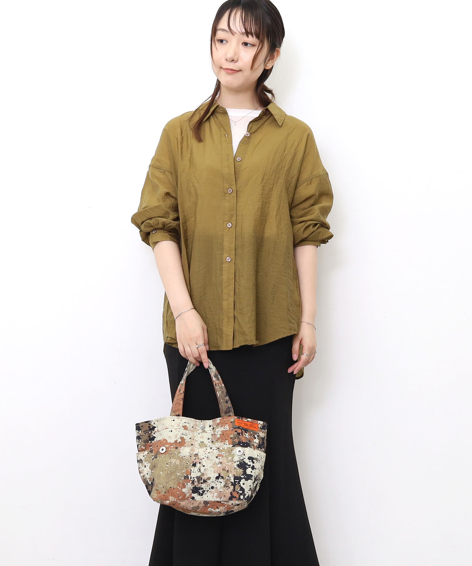 ｏｒａｎｇｅ　ｔａｇ　ｌｉｇｈｔ　ｍｉｎｉトートバッグ